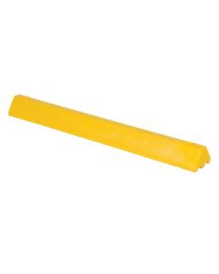 Vestil 48" L Recycled Plastic Parking Stop (Shown in Yellow)