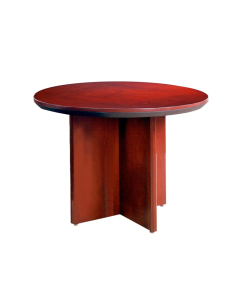 Mayline CTRND Corsica 42" Round Conference Table (Shown in Sierra Cherry)