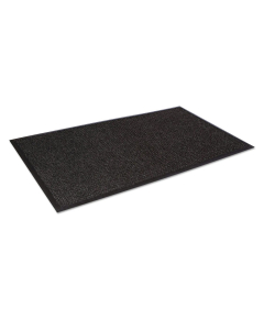 Crown Super-Soaker 2' x 3' Rubber Back Polypropylene Indoor Wiper Floor Mat, Charcoal