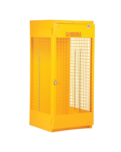 Vestil 5 to 10 Gas Cylinder Storage Cabinet, Vertical, Assembled