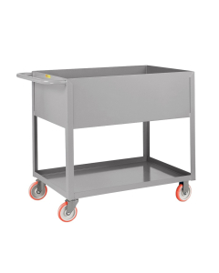 Little Giant 2-Shelf 1200 to 3600 lb Load Stock Carts with 12" Lip