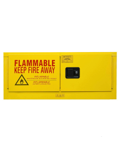 Durham Steel 1012MH-50 19" W x 44" D x 19" H Horizontal Two Door Flammable Safety Cabinet, 12 Gallon