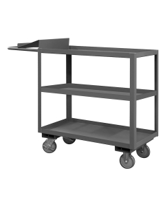 Durham Steel 1200 lb Load Order Picking Cart with Writing Surface