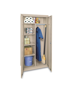 Sandusky Elite Combination Storage Cabinets, Assembled (Shown in Putty)