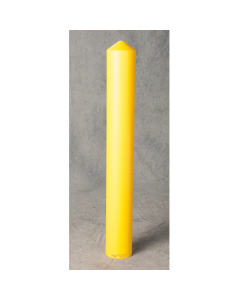 Eagle 4" Smooth Bollard Cover Post Protector Sleeve (Shown in Yellow)