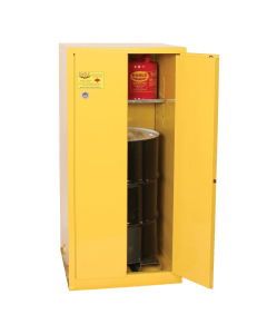 Eagle 1926 Fire Resistant Manual Drum Storage Cabinet, 55 Gal Drum (Example of Use)