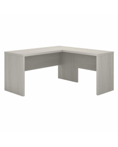 Bush Furniture 60" W L Shaped Credenza Desk (Shown in Light Grey)