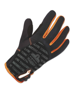 Ergodyne ProFlex 812 Standard Utility Gloves, Black, Small