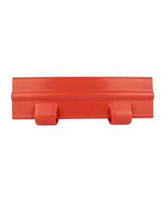 Encore Packaging EP-5675 4"L x 4"W x 12"H Extra Large Orange Plastic Corner Guard Edge Protector For 4" Lashing Straps