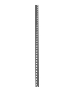 Tennsco 72" H High Capacity Angle Post for Z-Line Shelving, Medium Grey