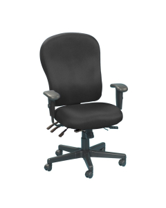 Eurotech 4x4 XL FM4080 Multifunction Fabric High-Back Task Chair (Shown in Black)