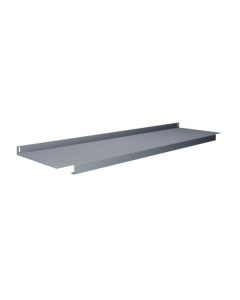 Tennsco Lower Full 20" D Shelves for Workbenches - Shown in Medium Grey