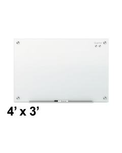 Quartet Infinity 4' x 3' Magnetic Glass Whiteboard