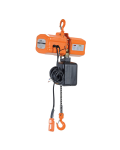 Vestil 15 ft. 3 Phase Economy Chain Hoist with Chain Container 2000 lb Load