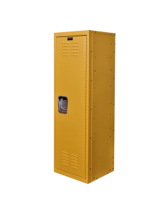 Hallowell Teen Locker, Unassembled 15" W x 15" D x 48" H (Shown in Yellow)