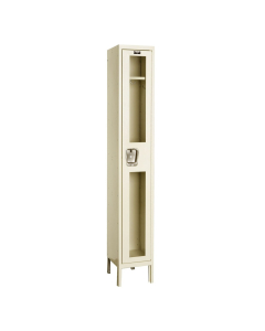 Hallowell Single Tier Safety-View Lockers, Tan 