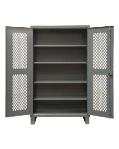 Durham Steel Adjustable 4-Shelf Ventilated 12 Gauge Cabinets