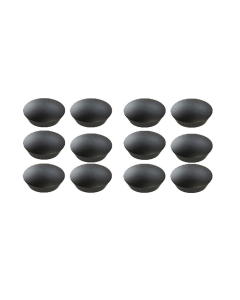 Ghent Rare Earth Magnets for Ghent Magnetic Glass Whiteboards, 12-Pack