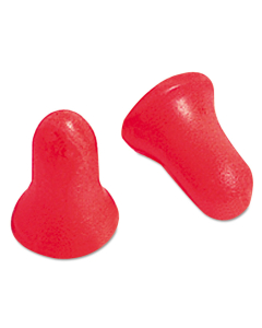 Howard Leight by Honeywell MAX-1 Single-Use Earplugs, Cordless, 33NRR, Coral, 200/Pairs