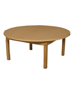 Wood Designs 42" D Round High Pressure Laminate Elementary School Tables 