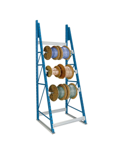Hallowell Single-Sided Cable Reel Racks 6000 lb Load (Shown with 3 Axles)