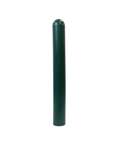 IdealShield 1/4" Thick LDPE 6" Bollard Cover 84" H (Shown in Forest Green)