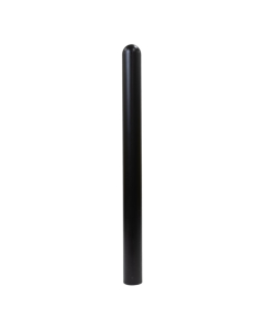 IdealShield 4" HDPE Bollard Cover 1/4" Thick Post Protector Sleeve 59" H (Shown in Black)