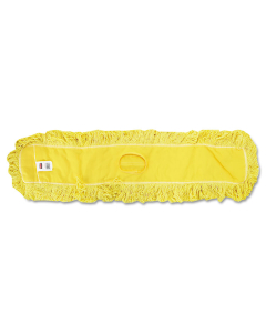 Rubbermaid 48" L Looped-End Dust Mop, Yellow