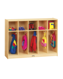 Jonti-Craft 5-Section Toddler Coat Locker
