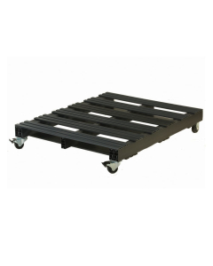 Jifram Extrusions 05000202 48" x 40" Plastic Pallet With Casters