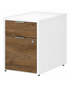 Bush Business Furniture Jamestown 2-Drawer Box/File Pedestal Cabinet