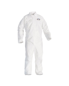 KleenGuard A20 Breathable Particle Protection Coveralls, 3X-Large, White, 20/Pack