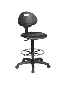 Office Star Work Smart Adjustable Footrest Intermediate Drafting Chair