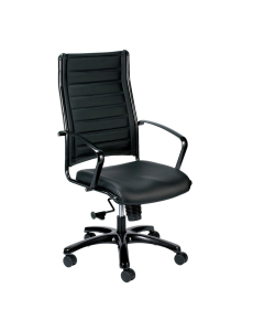 Eurotech Europa LE111TNM Leather High-Back Executive Office Chair