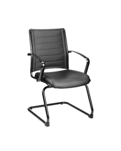 Eurotech Europa LE333TNM Leather Low-Back Guest Chair