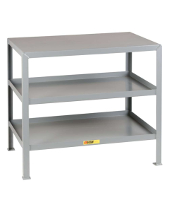 Little Giant 3-Shelf All-Welded Steel Machine Table, 2000 lb Capacity