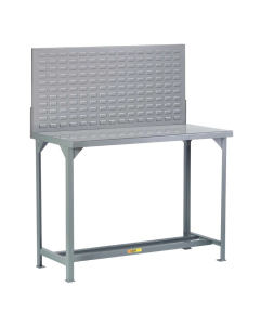 Little Giant All-Welded Steel Workbench with Louvered Panel, 3000 to 5000 lb Capacity