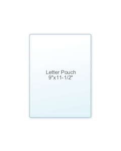 Akiles 3 Mil Letter Size 9" x 11.5" Laminating Pouches (100 pcs)