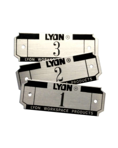 Lyon NF5829 Locker Number Plate