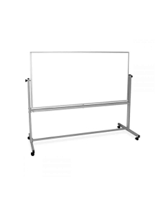 Luxor 6 x 3 Painted Steel Magnetic Mobile Reversible Whiteboard
