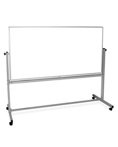Luxor 6' x 4' Painted Steel Magnetic Mobile Reversible Whiteboard