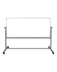 Luxor 8 x 3 Painted Steel Magnetic Mobile Reversible Whiteboard