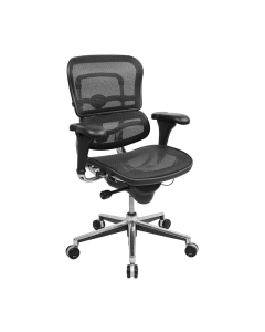 Eurotech ErgoHuman Multifunction Mesh Mid-Back Office Chair (Shown in Black)