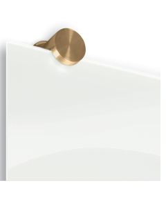 Mooreco Essentials Visionary Brass Finish Mounts, Set of 4 (Whiteboard not included)