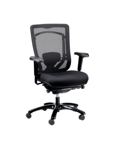 Eurotech Monterey MFSY77 Mesh-Back Fabric High-Back Office Chair