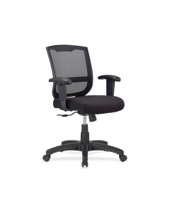 Eurotech Max MT4500 Mesh-Back Fabric Low-Back Task Chair