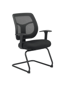 Eurotech Apollo MTG9900 Mesh-Back Fabric Mid-Back Guest Chair