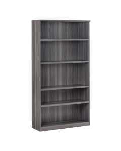 Mayline Medina MVB5 5-Shelf Bookcase (Grey Steel)