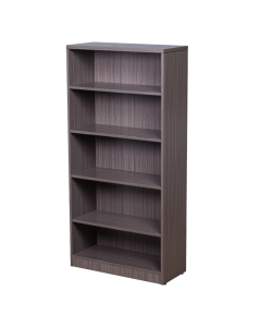 Boss 66" H 5-Shelf Bookcase (Shown in Grey)