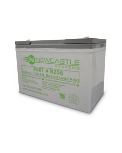 New Castle Systems B206 Replacement Battery, 100AH Sealed Lead Acid